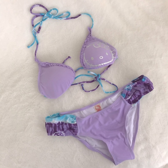 Sanrio Other - Sanrio Hello Kitty Tie Dye Bikini NWOT